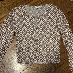 Rue21 sheer flower top